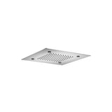 Isenberg By Flusso - 15'' Stainless Steel Flush Mount Rainhead With Mist Flow - Chrome