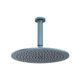 Isenberg By Flusso - 12'' Rain Head with 6'' Ceiling Mount Arm - Blue Platinum