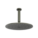 Isenberg By Flusso - 12'' Rain Head with 6'' Ceiling Mount Arm - Gun Metal Grey