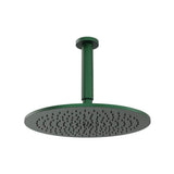 Isenberg By Flusso - 12'' Rain Head with 6'' Ceiling Mount Arm - Leaf Green
