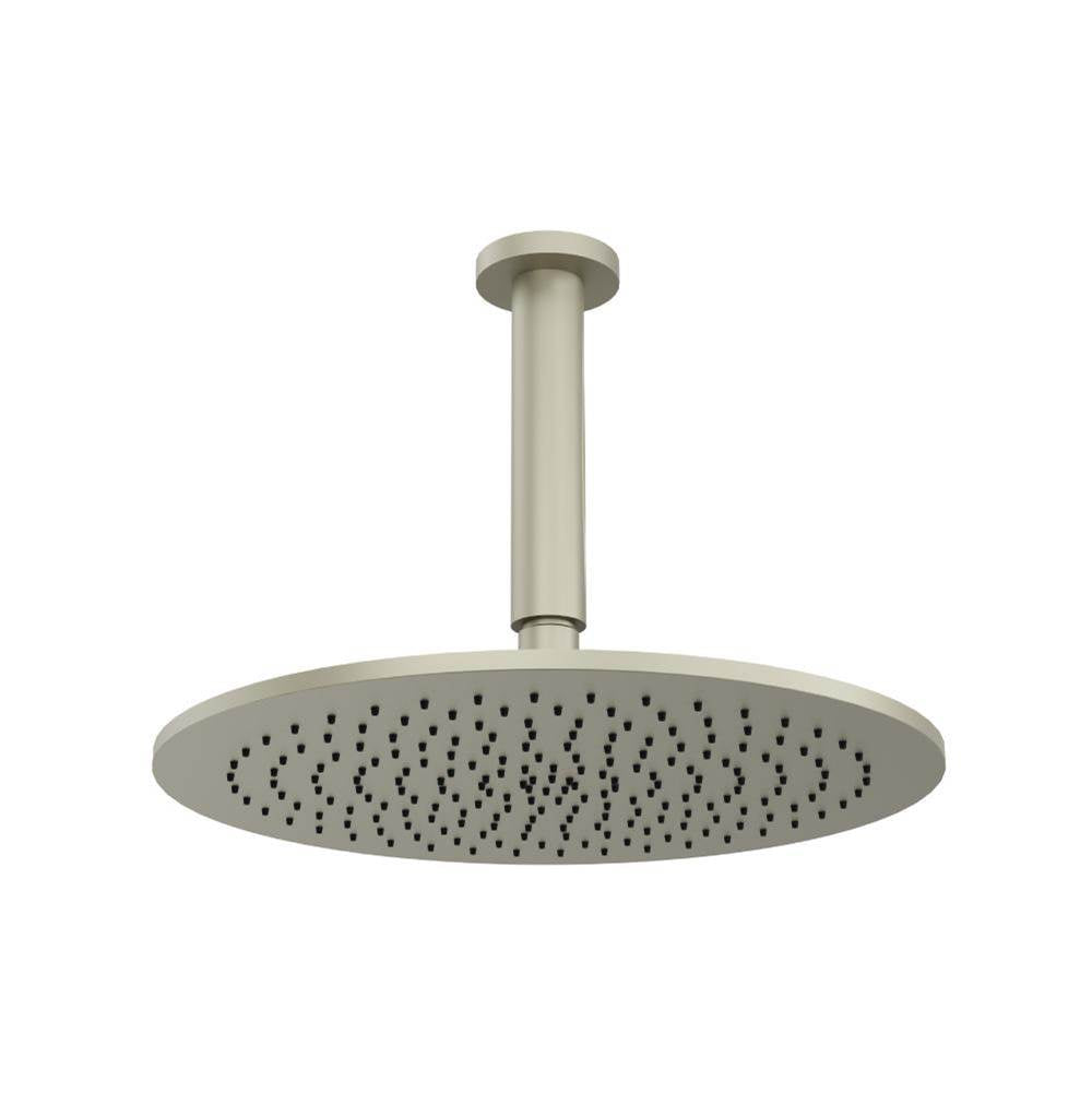 Isenberg By Flusso - 12'' Rain Head with 6'' Ceiling Mount Arm - Light Verde
