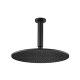 Isenberg By Flusso - 12'' Rain Head with 6'' Ceiling Mount Arm - Matte Black