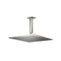 Isenberg By Flusso - 12'' Rain Head with 6'' Ceiling Mount Arm - Brushed Nickel PVD