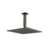 Isenberg By Flusso - 12'' Rain Head with 6'' Ceiling Mount Arm - Dark Green