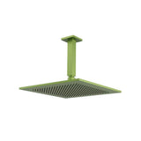 Isenberg By Flusso - 12'' Rain Head with 6'' Ceiling Mount Arm - Isenberg Green