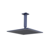 Isenberg By Flusso - 12'' Rain Head with 6'' Ceiling Mount Arm - Navy Blue