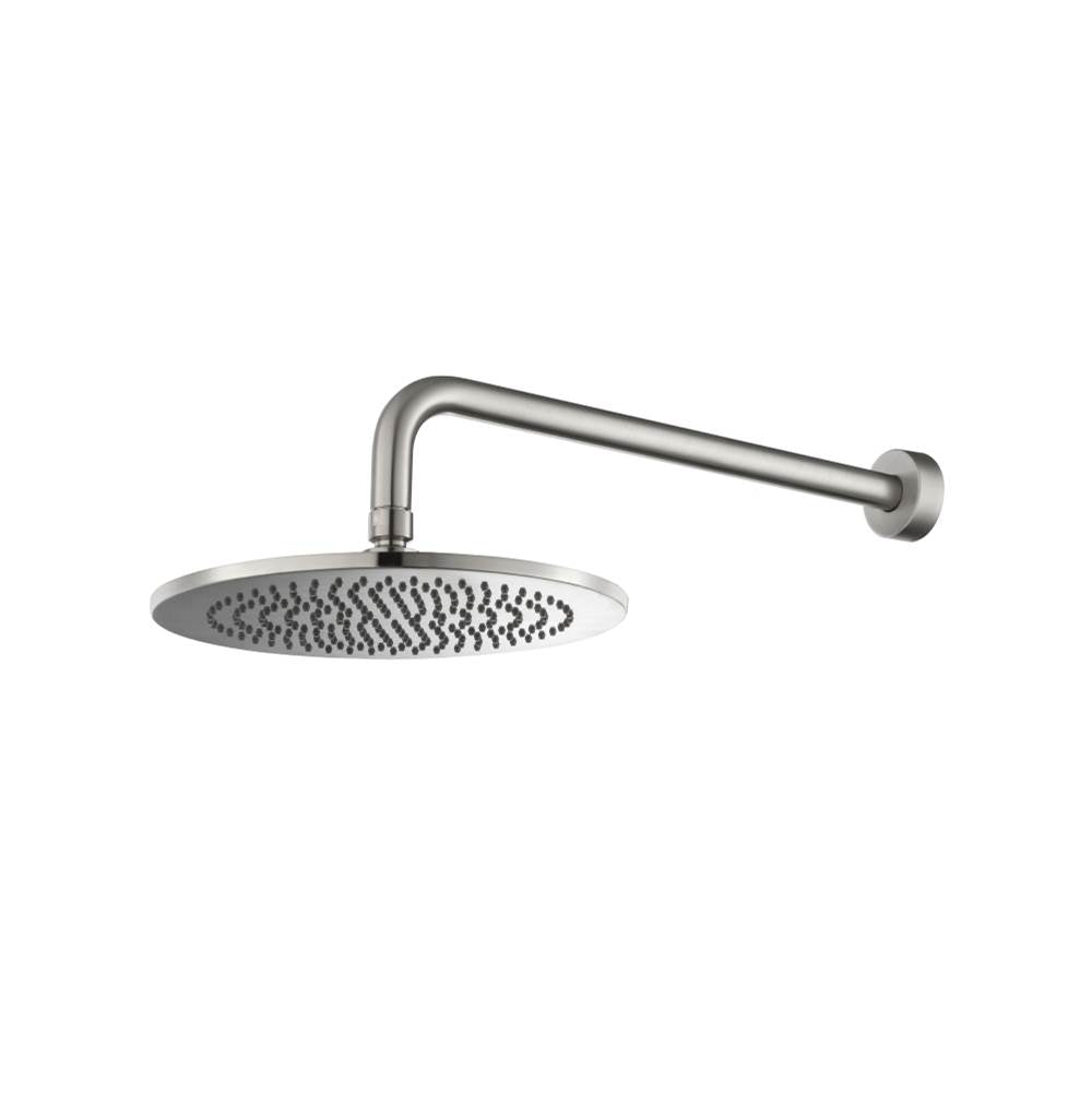 Isenberg By Flusso - 10'' Rain Head with 16'' Arm - Brushed Nickel PVD