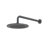 Isenberg By Flusso - 10'' Rain Head with 16'' Arm - Rock Grey