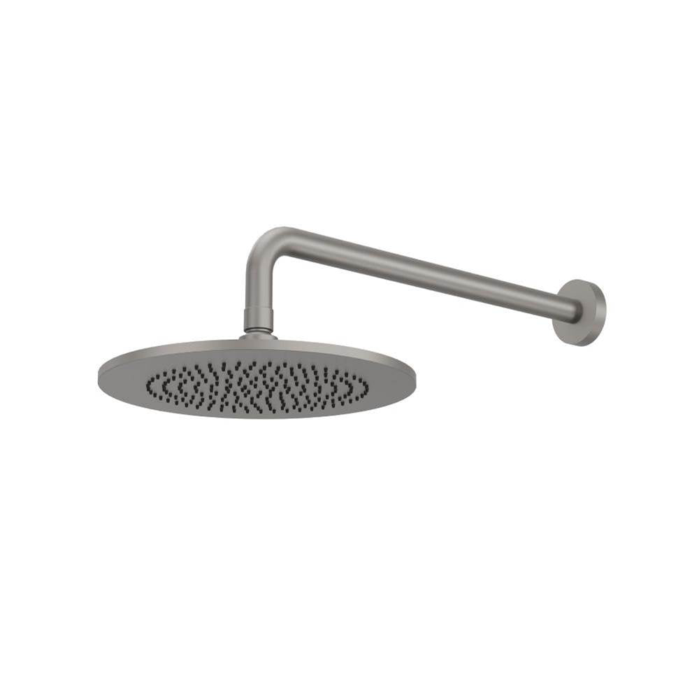 Isenberg By Flusso - 10'' Rain Head with 16'' Arm - Steel Grey
