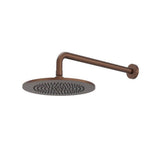 Isenberg By Flusso - 10'' Rain Head with 16'' Arm - Vortex Brown