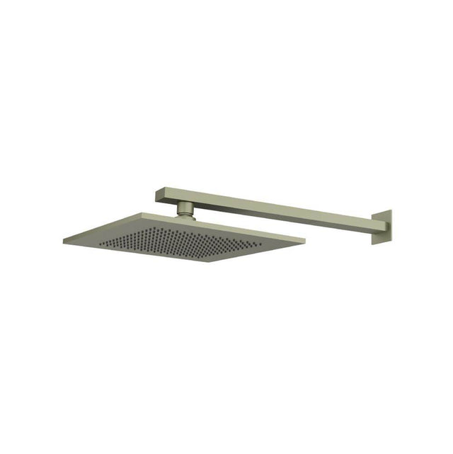 Isenberg By Flusso - 10'' Rain Head with 16'' Arm - Army Green