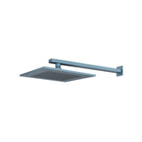 Isenberg By Flusso - 10'' Rain Head with 16'' Arm - Blue Platinum