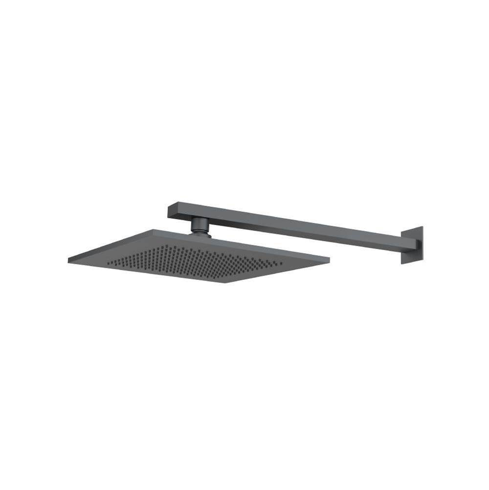 Isenberg By Flusso - 10'' Rain Head with 16'' Arm - Rock Grey