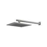 Isenberg By Flusso - 10'' Rain Head with 16'' Arm - Steel Grey