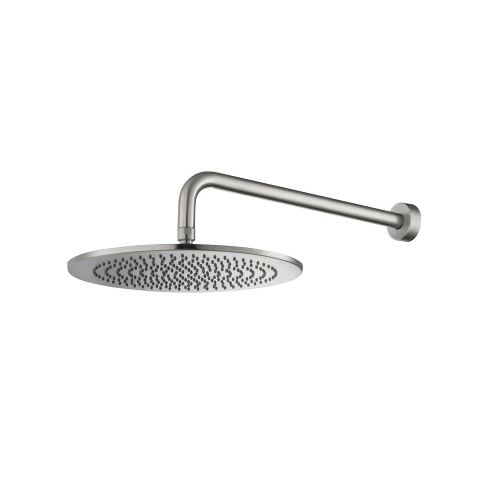 Isenberg By Flusso - 12'' Rain Head with 16'' Arm - Brushed Nickel PVD