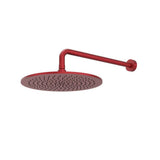 Isenberg By Flusso - 12'' Rain Head with 16'' Arm - Crimson