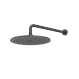 Isenberg By Flusso - 12'' Rain Head with 16'' Arm - Dark Grey