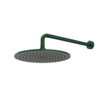Isenberg By Flusso - 12'' Rain Head with 16'' Arm - Leaf Green