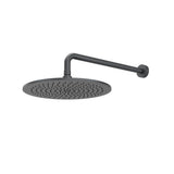 Isenberg By Flusso - 12'' Rain Head with 16'' Arm - Rock Grey