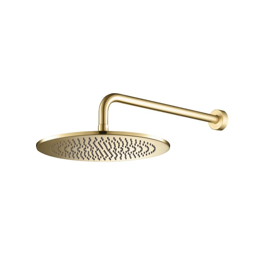 Isenberg By Flusso - 12'' Rain Head with 16'' Arm - Satin Brass PVD