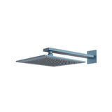 Isenberg By Flusso - 12'' Rain Head with 16'' Arm - Blue Platinum