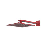 Isenberg By Flusso - 12'' Rain Head with 16'' Arm - Crimson