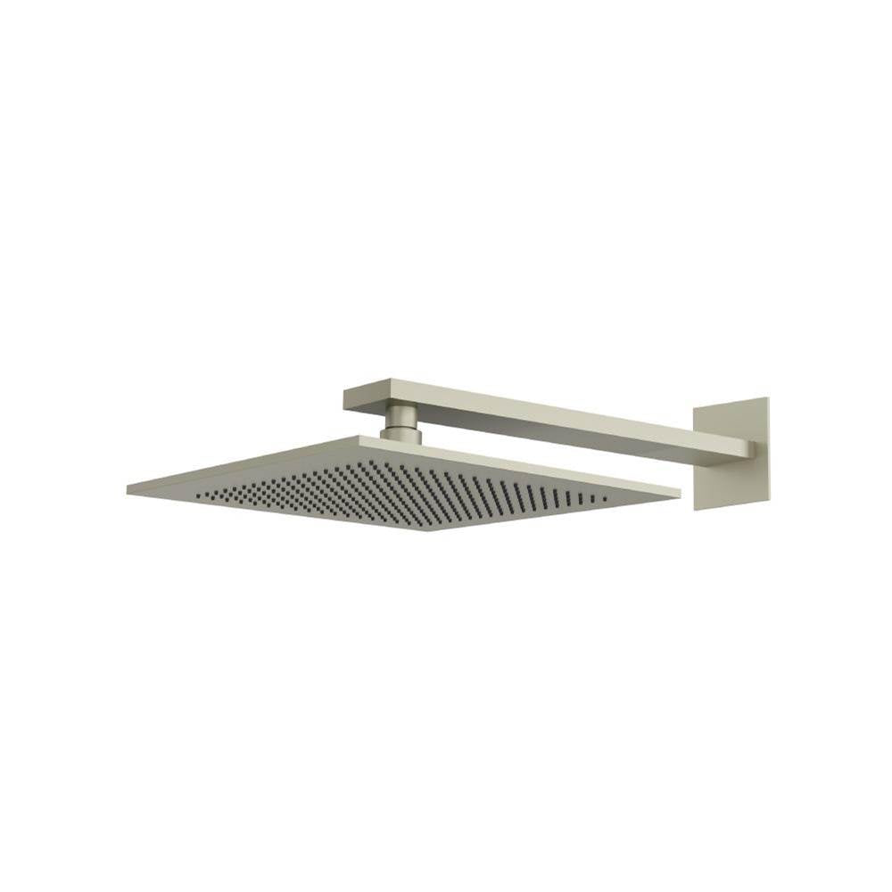 Isenberg By Flusso - 12'' Rain Head with 16'' Arm - Light Verde
