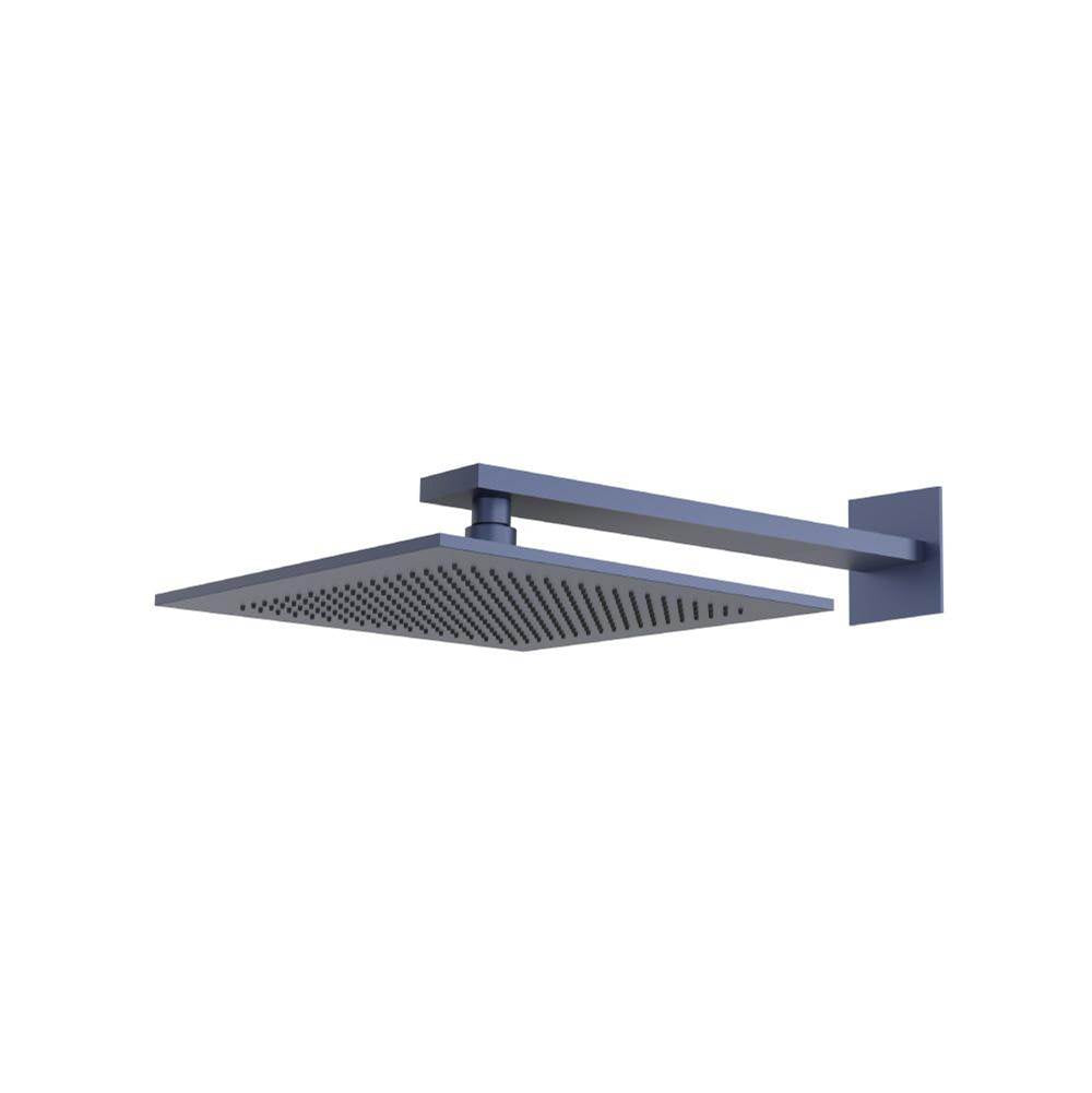 Isenberg By Flusso - 12'' Rain Head with 16'' Arm - Navy Blue