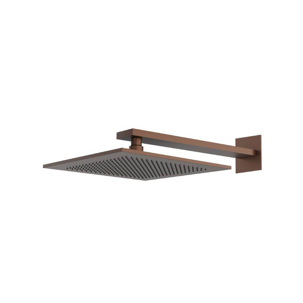 Isenberg By Flusso - 12'' Rain Head with 16'' Arm - Vortex Brown