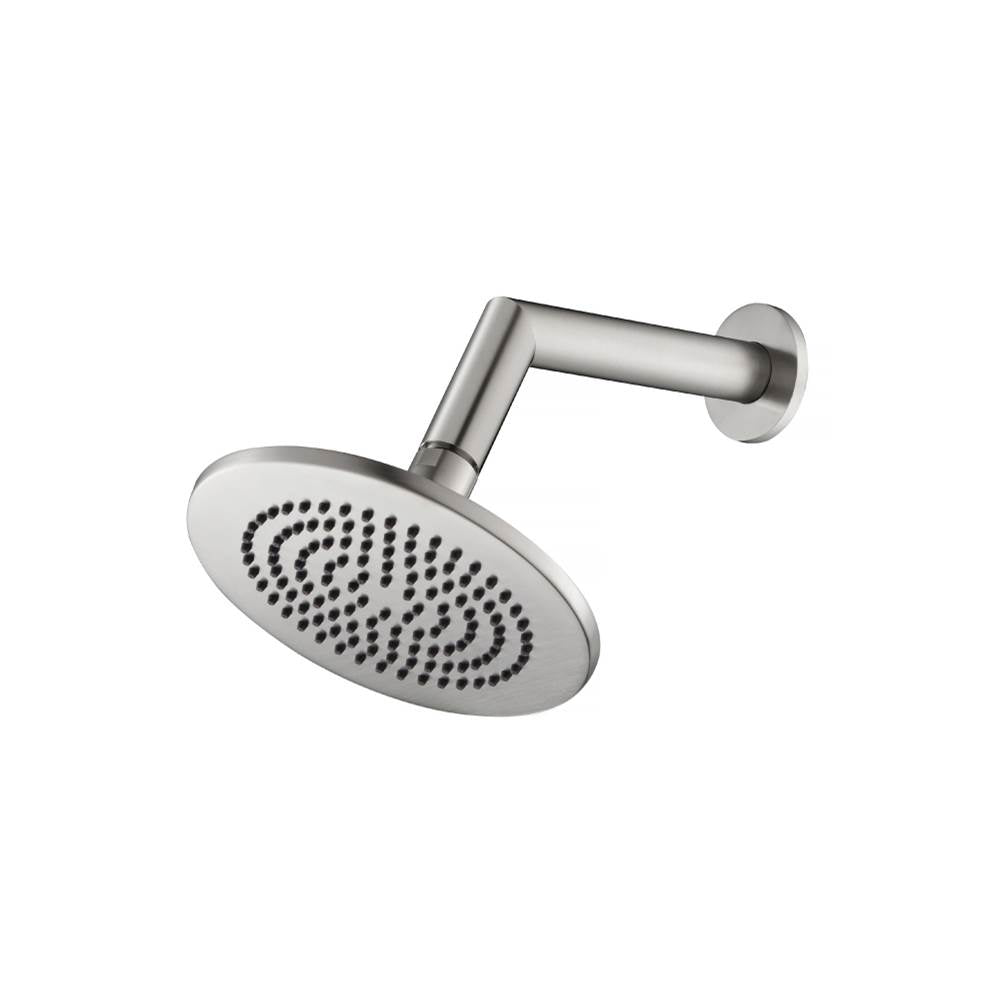 Isenberg By Flusso - 6'' Rain Head with 7'' Arm - Brushed Nickel PVD