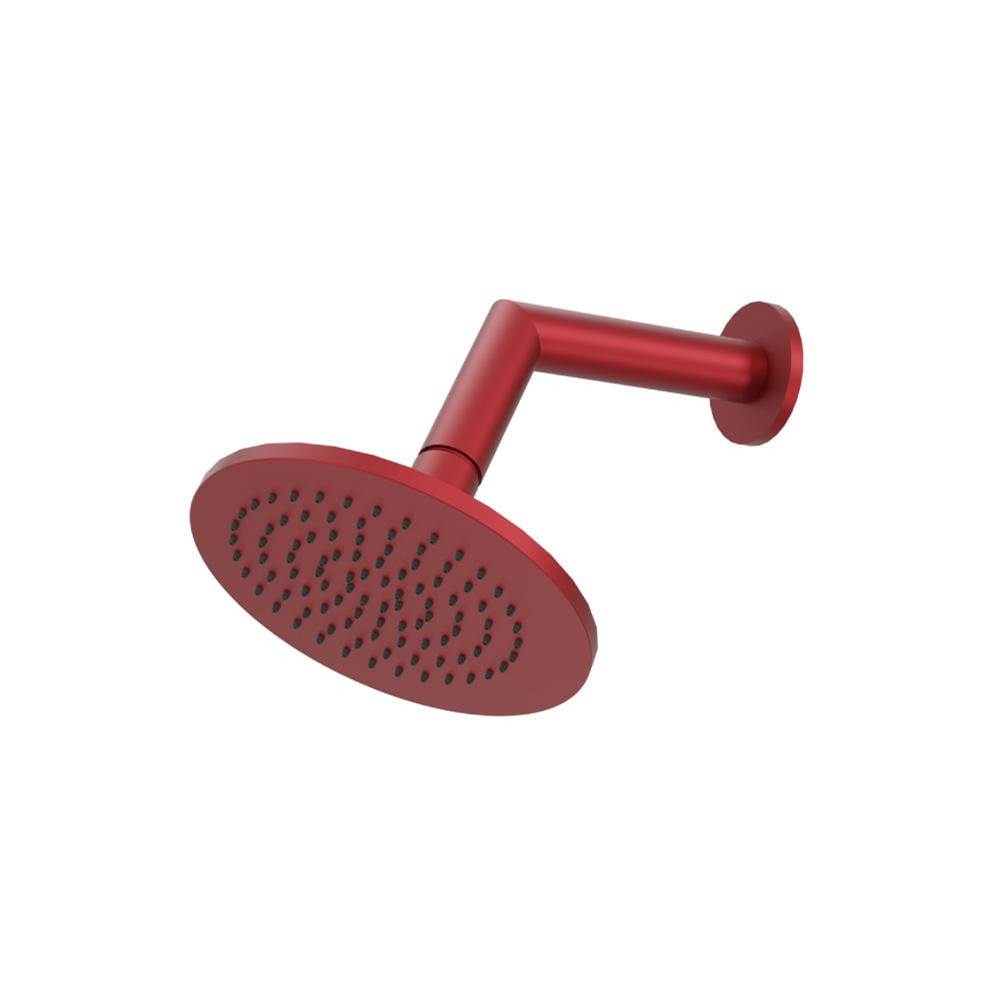 Isenberg By Flusso - 6'' Rain Head with 7'' Arm - Crimson