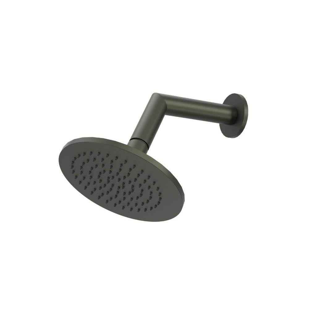 Isenberg By Flusso - 6'' Rain Head with 7'' Arm - Dark Green