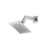 Isenberg By Flusso - 6'' Rain Head with 7'' Arm - Brushed Nickel PVD