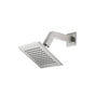 Isenberg By Flusso - 6'' Rain Head with 7'' Arm - Brushed Nickel PVD