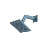 Isenberg By Flusso - 6'' Rain Head with 7'' Arm - Blue Platinum