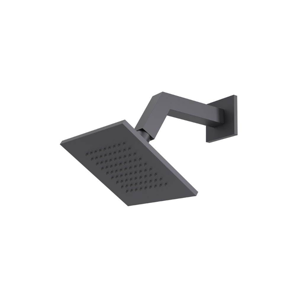 Isenberg By Flusso - 6'' Rain Head with 7'' Arm - Dark Grey