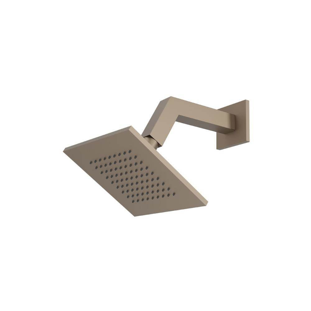 Isenberg By Flusso - 6'' Rain Head with 7'' Arm - Dark Tan