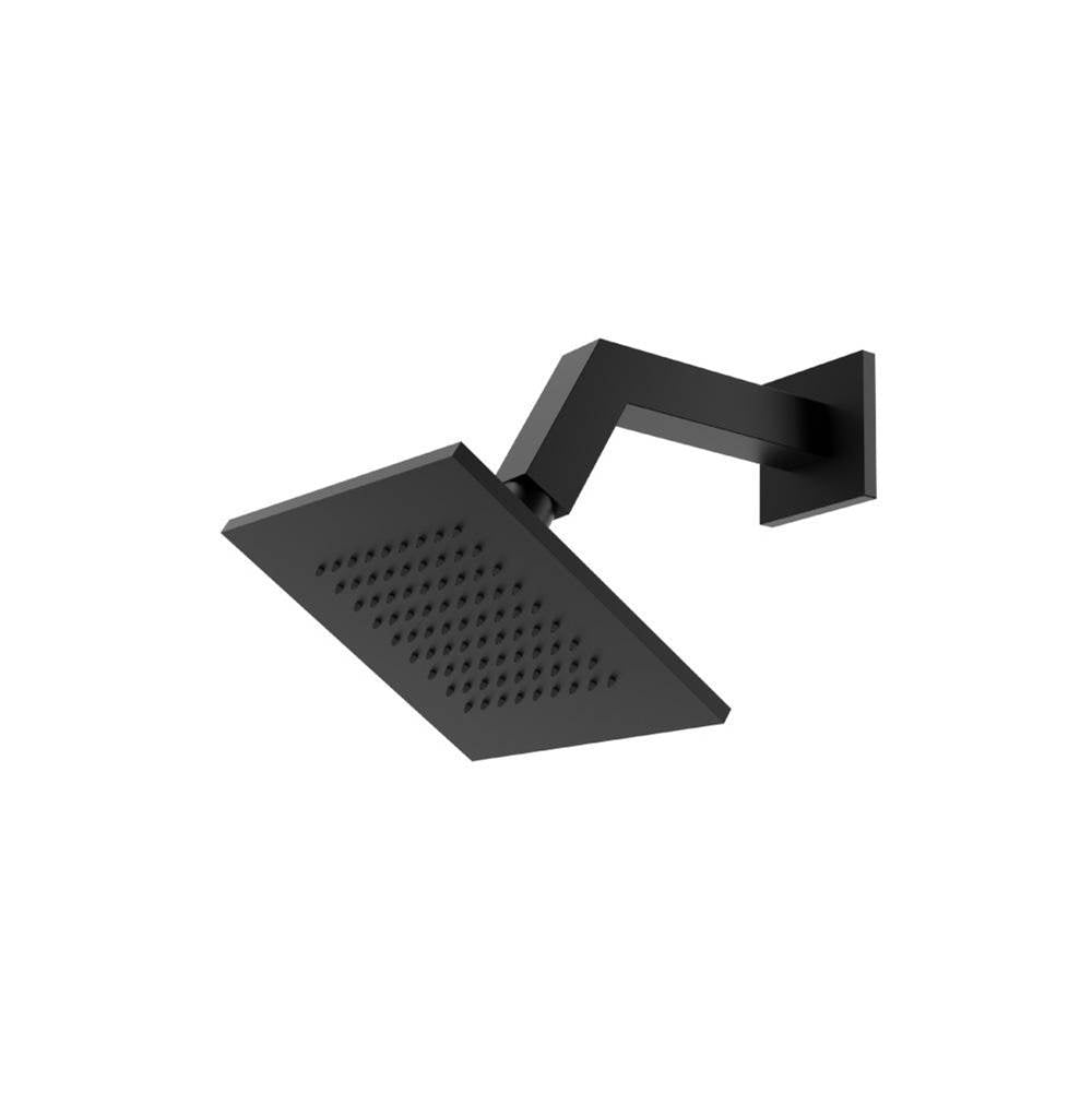 Isenberg By Flusso - 6'' Rain Head with 7'' Arm - Gloss Black