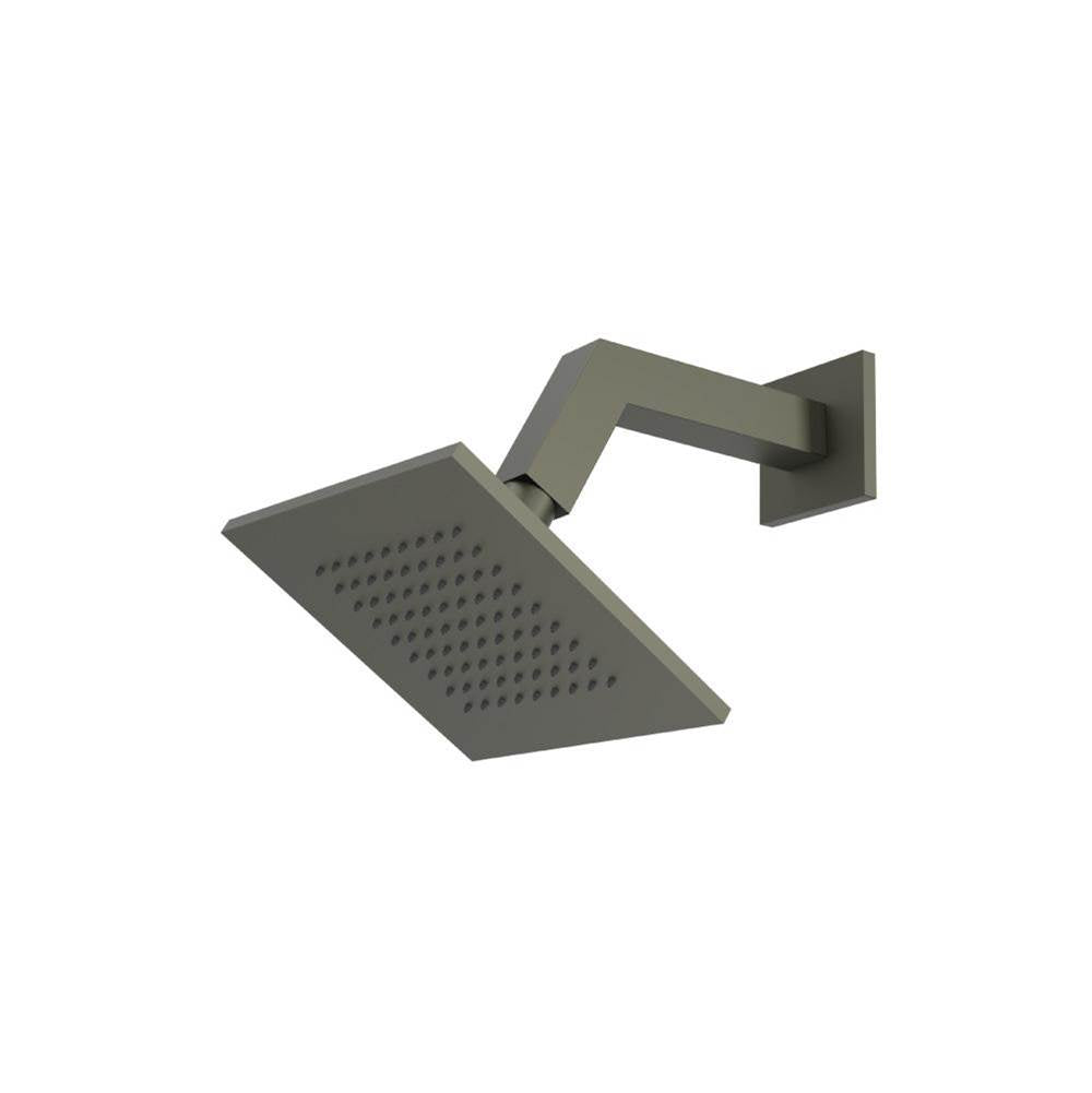 Isenberg By Flusso - 6'' Rain Head with 7'' Arm - Gun Metal Grey
