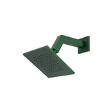 Isenberg By Flusso - 6'' Rain Head with 7'' Arm - Leaf Green