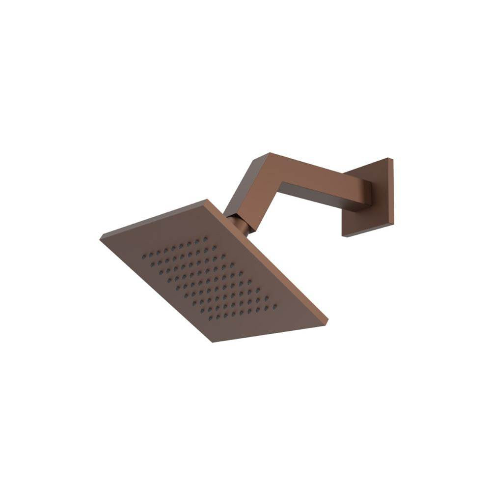 Isenberg By Flusso - 6'' Rain Head with 7'' Arm - Vortex Brown
