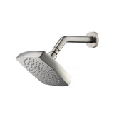 Isenberg By Flusso - 7'' Rain Head with 8'' Arm - Brushed Nickel PVD