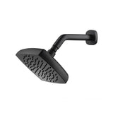 Isenberg By Flusso - 7'' Rain Head with 8'' Arm - Matte Black
