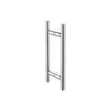 Isenberg By Flusso - 8'' Back-To-Back Shower Door Pull Handle - Chrome
