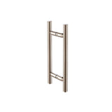 Isenberg By Flusso - 8'' Back-To-Back Shower Door Pull Handle - Polished Nickel PVD