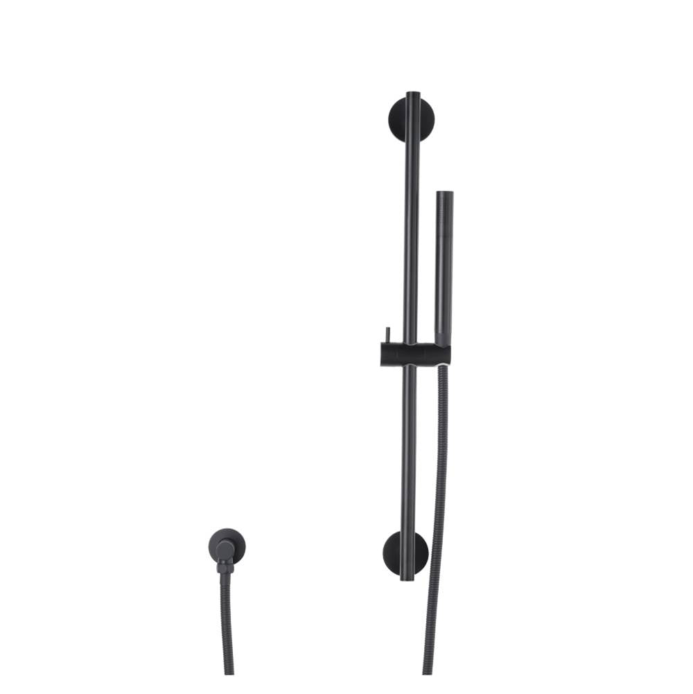 Isenberg By Flusso - Hand Shower Set with Slide Bar and Elbow - Matte Black