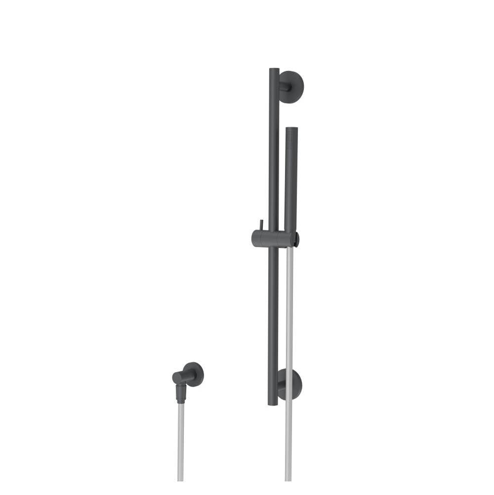 Isenberg By Flusso - Hand Shower Set with Slide Bar and Elbow - Rock Grey