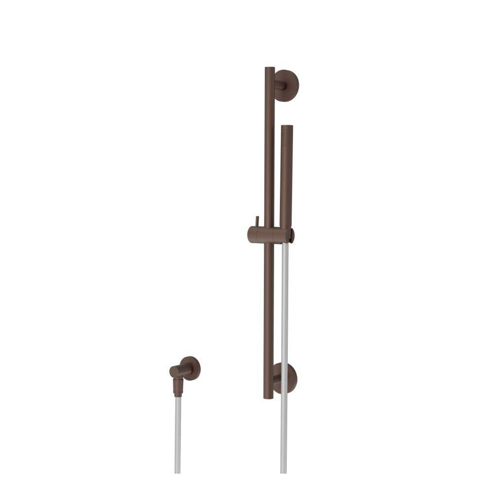 Isenberg By Flusso - Hand Shower Set with Slide Bar and Elbow - Vortex Brown