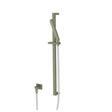 Isenberg By Flusso - Hand Shower Set with Slide Bar and Elbow - Army Green