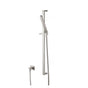 Isenberg By Flusso - Hand Shower Set with Slide Bar and Elbow - Brushed Nickel PVD